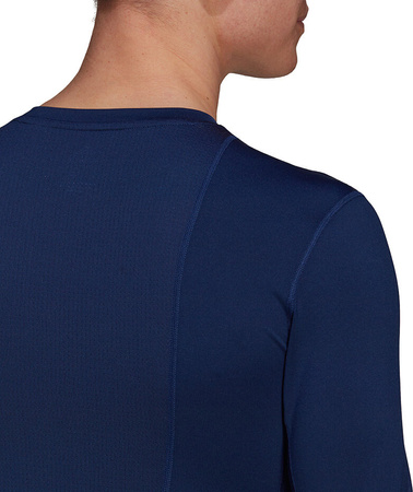 Koszulka męska adidas Compression Long Sleeve Tee granatowa GU7338