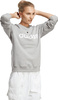 Bluza damska adidas Essentials Linear French Terry szara IC6880