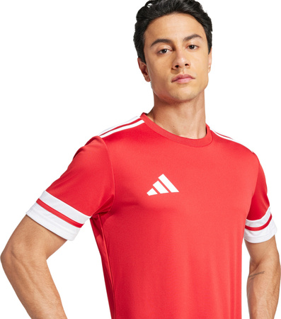 Koszulka męska adidas Squadra 25 czerwona JE2601