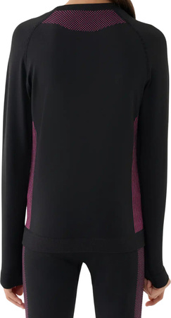 Bielizna bezszwowa dla dziewczynki 4F F250 głęboka czerń 4FJWAW25USEAF250 20S