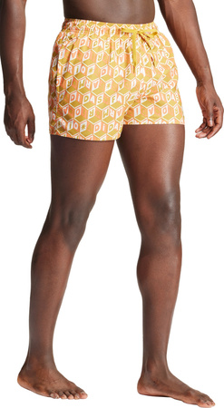 Spodenki szorty kąpielowe męskie adidas FARM Rio 3-Stripes CLX żółte IR6199