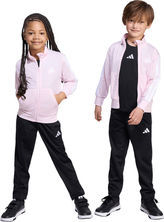 Dres dla dzieci adidas Essentials Climacool różowo-czarny JX8771