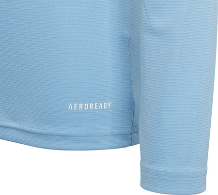 Koszulka termoaktywna dla dzieci adidas Team Base Tee błękitna GN7512