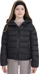 Kurtka puchowa dla dzieci 4F U0704 czarna 4FJWAW25TDJAU0704 20S