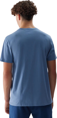 Koszulka męska 4F M3096 niebieska 4FWSS25TTSHM3096 32S