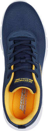 Buty męskie Skechers Bobs B Flex Icy Edge granatowe 118109 NVY