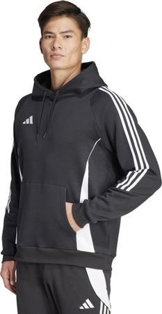 Bluza męska adidas Tiro 24 Sweat Hooded czarna IJ7673