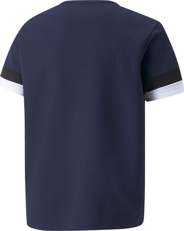 Koszulka dla dzieci Puma teamRISE Jersey Jr granatowa 704938 06