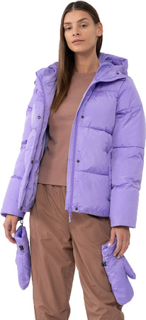 Kurtka damska 4F F234 fioletowa 4FAW23TDJAF234 51S