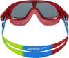 Dziecięce okularki pływackie Speedo RIFT GOG JU lava red/japan blue/smoke