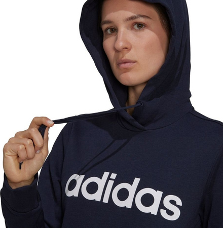Bluza damska adidas Essentials Hoodie granatowa H07797