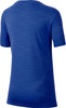 Koszulka dla dzieci Nike Hbr  Perf Top Ss niebieska CJ7736 480