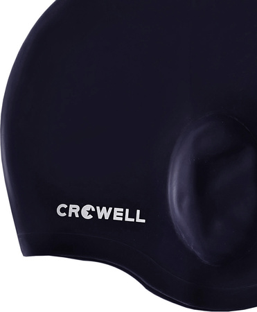 Czepek pływacki Crowell Ucho Bora granatowy kol.3