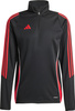 Bluza męska adidas Tiro 24 Training Top czarno-czerwona JN4565