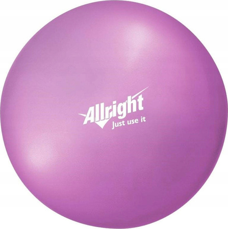Piłka klasyczna do jogi yogi rehabilitacji Allright średnica 18 cm