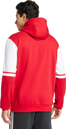 Bluza męska adidas Squadra 25 Sweat Hoody czerwona JD2973