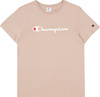 Koszulka damska Champion SS Tee beżowa 117534 MS079