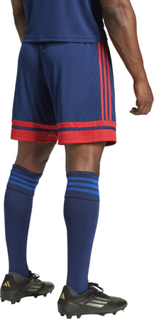 Spodenki męskie adidas Squadra 25 niebiesko-czerwone JH3408