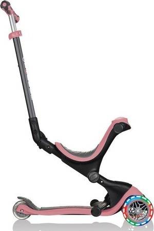Hulajnoga balansowa jeździk rowerek Globber GO-UP Deluxe Lights pastelowy róż 646-210