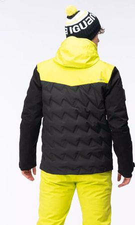 Męska kurtka narciarska ocieplana membrana 10000mmm Iguana Amblo rozmiar XXL