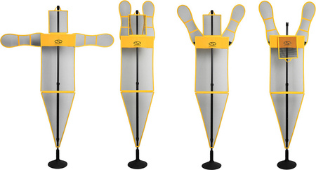 Manekin treningowy do koszykówki regulowany SMJ Sport VPDM-STP240RB4K