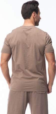 Męska Koszulka Z Krótkim Rękawem Reman biały rozmiar M