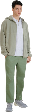 Polar męski bluza polarowa 4F M321 oliwkowy 4FWSS25TFLEM321 44S