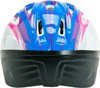 Kask rowerowy na rolki deskorolkę Allright Junior niebiesko-różowy rozmiar S 48 - 52 cm