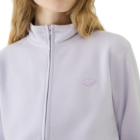 Polar damski bluza polarowa 4F F322 fioletowy 4FWSS25TFLEF322 51S