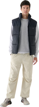 Kamizelka męska 4F M147 głęboka czerń 4FWAW24TVJAM147 20S