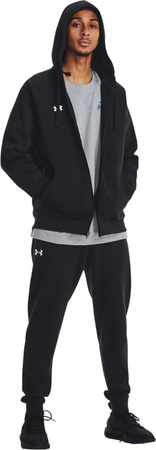Bluza męska Under Armour Rival Fleece FZ Hoodie czarna 1379767 001