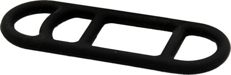 Lampka światło rowerowe 2w1 ładowanie usb uchwyt do mocowania na kasku Dunlop