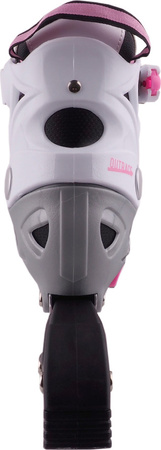 Łyżworolki Outrace Volt Gray szaro-różowe PW-126B-9