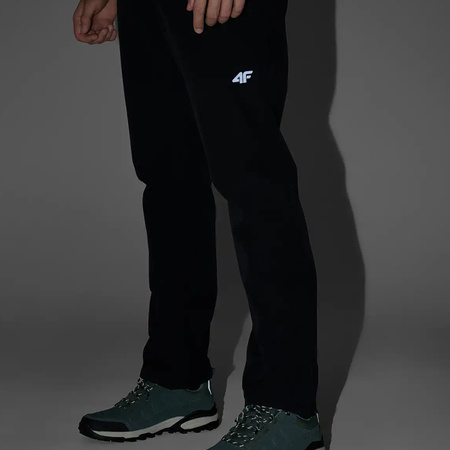 Spodnie trekkingowe męskie 4F FNK M0990 czarna 4FWAW25TFTRM0990 20S