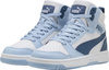 Buty dla dzieci Puma Rebound V6 Mid biało-niebieskie 393831 32