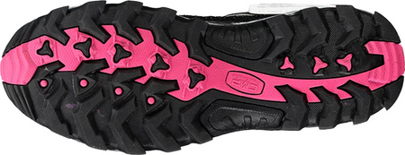 Buty trekkingowe turystyczne wodoodporne damskie CMP Rigel Low czarno-różowe 3Q5445661UE