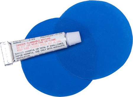 Mata samopompująca kempingowa turystyczna z poduszką Nils Camp NC4001 niebieska 190x63x3.8 cm