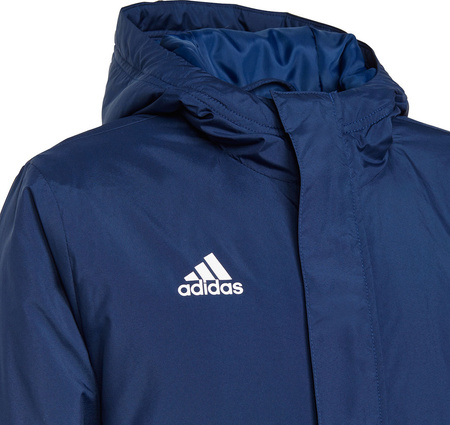 Kurtka dla dzieci adidas Entrada 22 Stadium niebieska IB6079