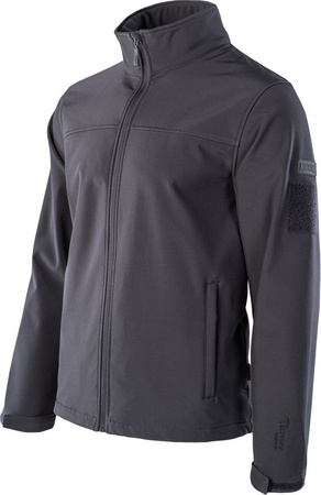 Męska kurtka softshell turystyczna oddychająca Magnum Deer szary rozmiar XL