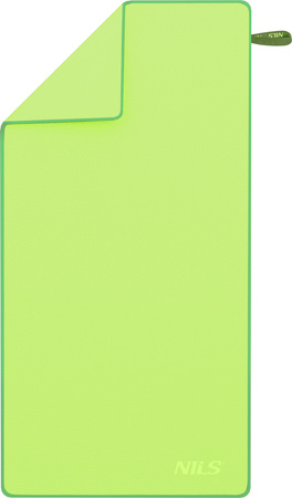 Ręcznik turystyczny z mikrofibry szybkoschnący Nils NCR12 zielony 80x100 cm