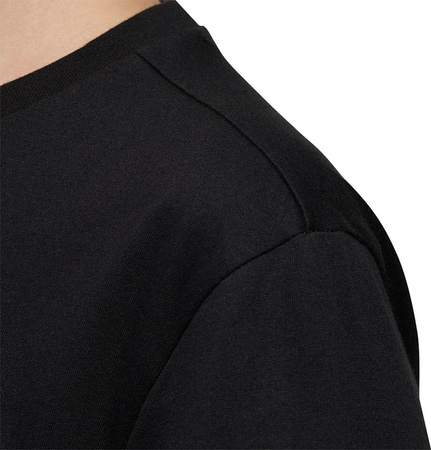 Koszulka damska adidas Essentials Linear Loose Tee czarna GL6333