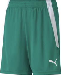 Spodenki dla dzieci Puma teamLIGA Shorts Jr zielone 704931 05