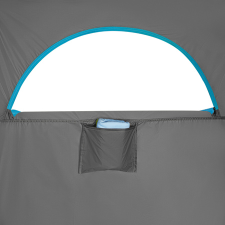 Przebieralnia namiot prysznic turystyczny duży Nils Camp NC3025 szary 120×120×210 cm