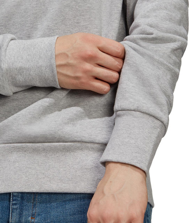 Bluza męska adidas Essentials French Terry Big Logo szara IC9326