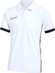 Koszulka dla dzieci Nike Dri-Fit Academy Polo biała FZ9763 100