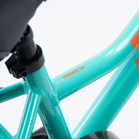 Dziecięcy rower z bocznymi kółkami Radvik Viking 14 rozmiar koła 14"