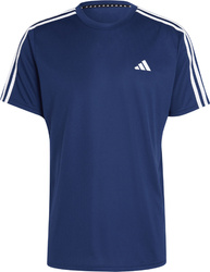 Koszulka męska adidas Train Essentials 3-Stripes Training Tee granatowa IB8152