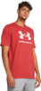 Koszulka męska Under Armour Sportstyle Logo czerwona 1382911 814