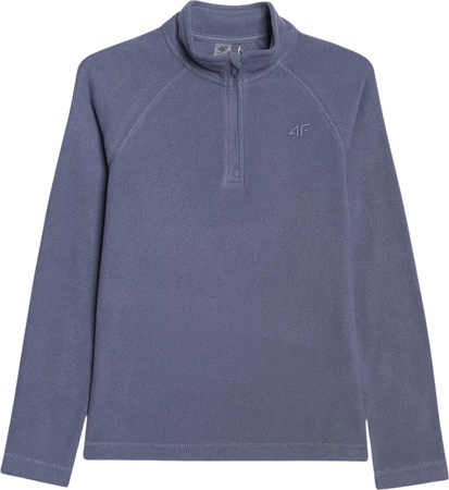Bluza polarowa dla dziewczynki 4F F060 fioletowa 4FJWAW25UFLEF060 31S