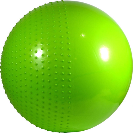 Piłka fitness gimnastyczna z masażerem half fit 65cm Eb fit